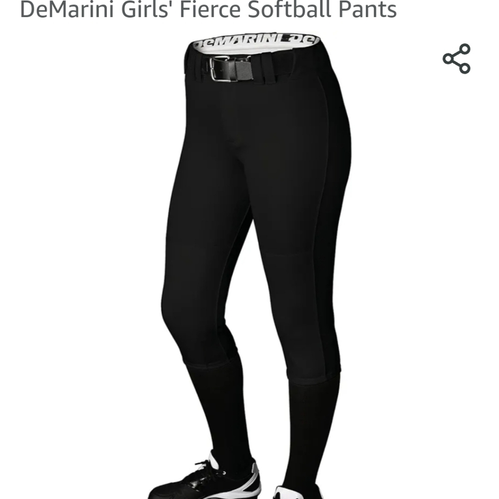 DeMarini Apparel WTD4040 Girls's Fastpitch Softball Pants